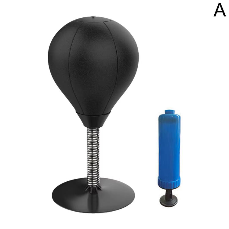 Desktop Punching Bag with Heavy-Duty Suction Cup