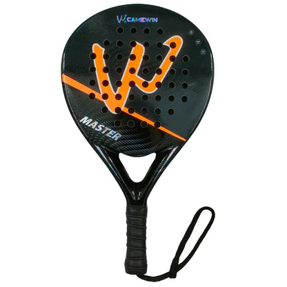 The New Padel Racket Paddle Racket 100% Carbon Fiber EVA Elastic Memory Foam Core Tennis Racket Carbon Fiber Padel Racket