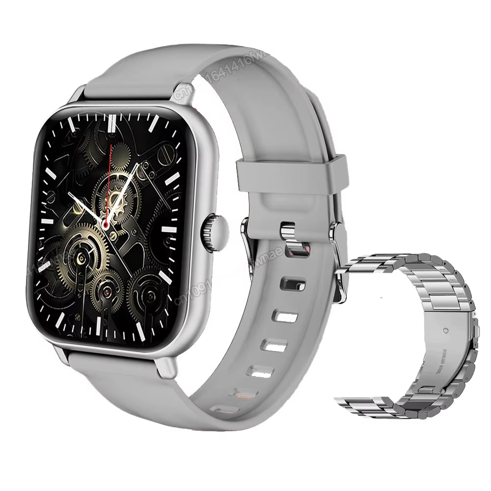 New Smart Watch Men Women Dynamic Island 1.83-Inch Full Touch Screen Health Monitoring Sports Tracker Bluetooth Calls Smartwatch