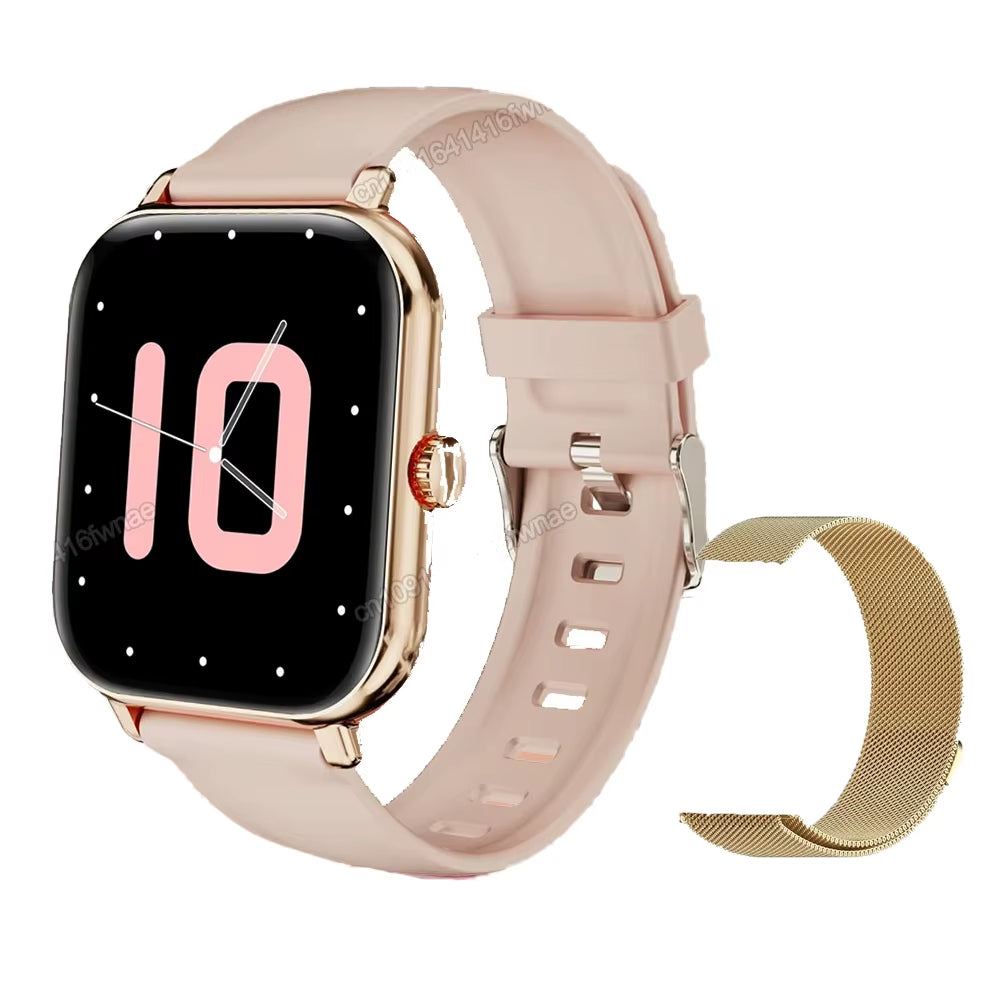 New Smart Watch Men Women Dynamic Island 1.83-Inch Full Touch Screen Health Monitoring Sports Tracker Bluetooth Calls Smartwatch