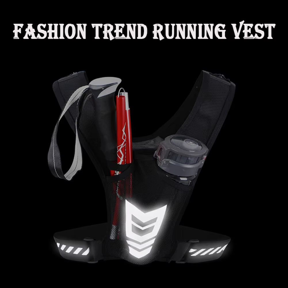 Lightweight Running Vest with Phone Holder (Adjustable Fit)