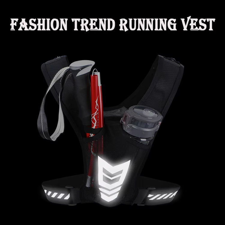 Lightweight Running Vest with Phone Holder (Adjustable Fit)