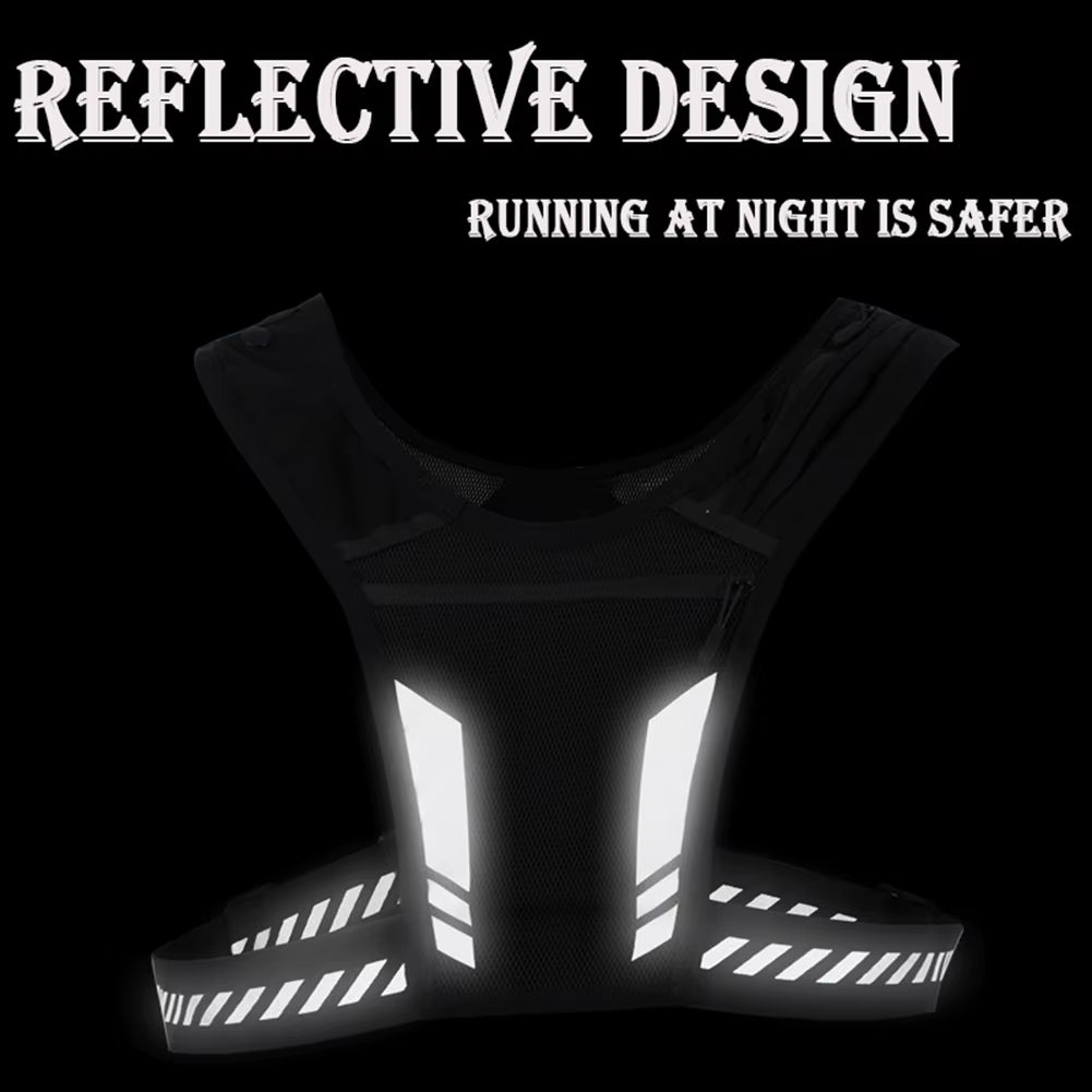 Lightweight Running Vest with Phone Holder (Adjustable Fit)