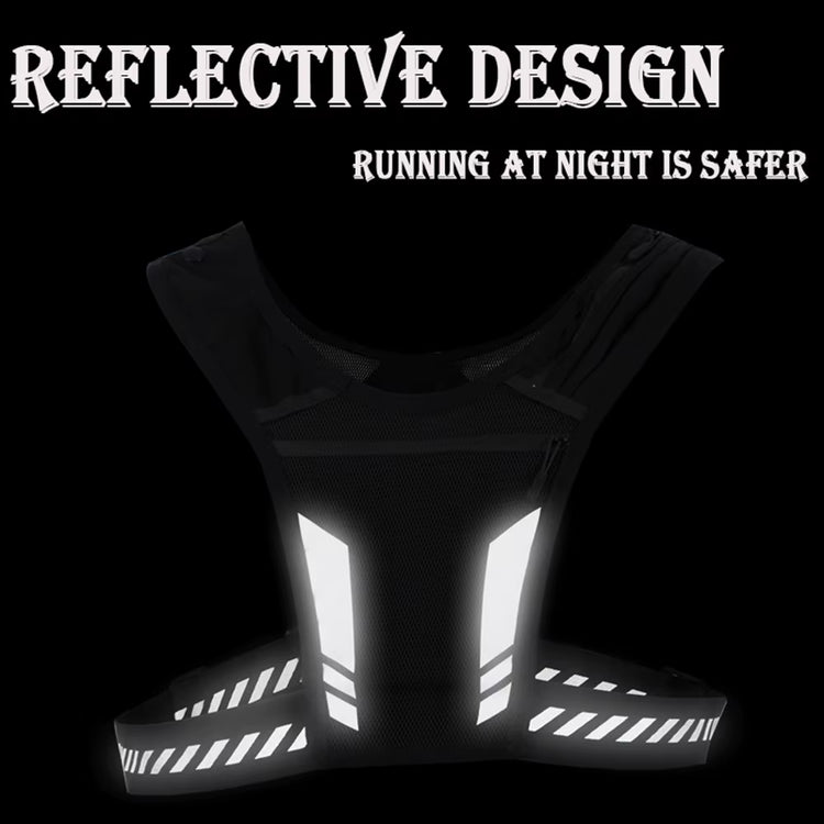 Lightweight Running Vest with Phone Holder (Adjustable Fit)