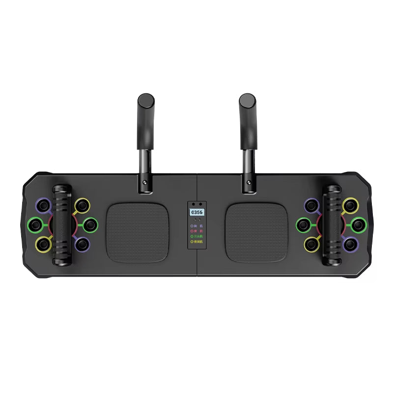 1Pc Multifunctional Folding Push-Up Board for Home and Gym Workouts - Build Strong Chest Muscles and Improve Overall Fitness