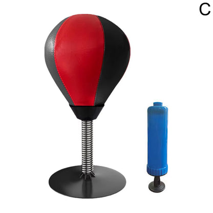 Desktop Punching Bag with Heavy-Duty Suction Cup