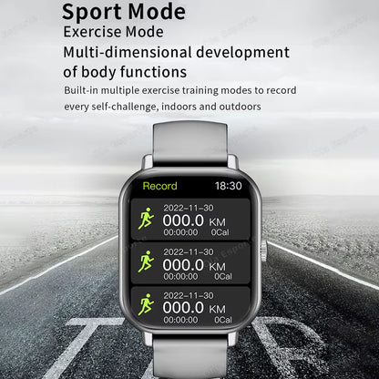 New Smart Watch Men Women Dynamic Island 1.83-Inch Full Touch Screen Health Monitoring Sports Tracker Bluetooth Calls Smartwatch