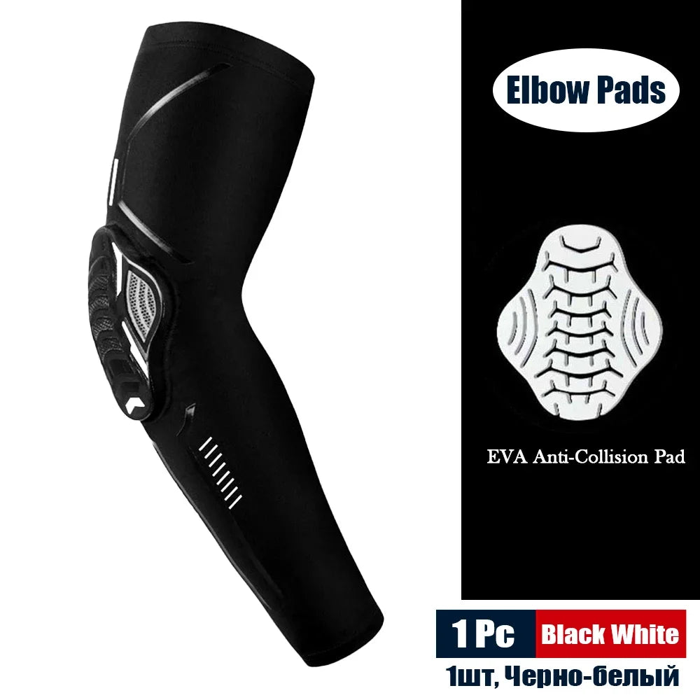 Compression Arm Sleeve with Elbow Padding & UV Protection