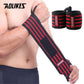1 Pair Wristband Wrist Support Weight Lifting Gym Training Wrist Support Brace Straps Wraps Crossfit Powerlifting