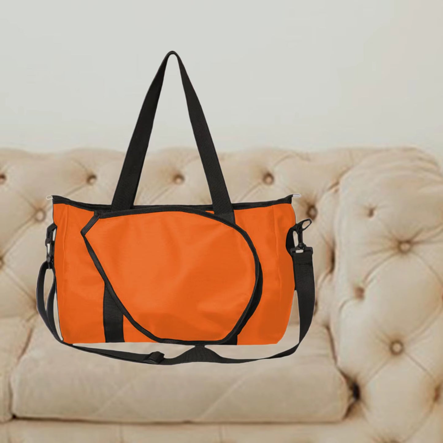 Tennis Tote Bag Racket Storage Racquet Carrying Bag Multipurpose Large Capacity Racket Holder Badminton Bag Tennis Shoulder Bag