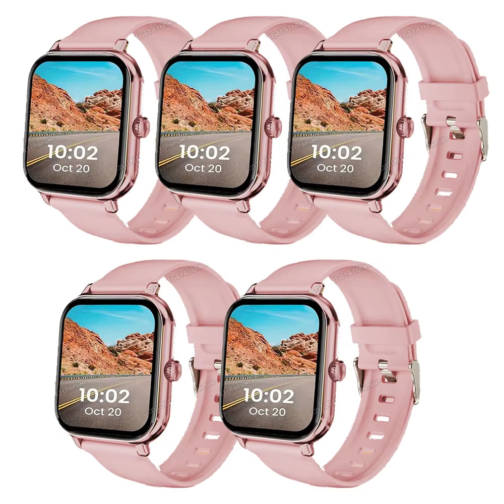 New Smart Watch Men Women Dynamic Island 1.83-Inch Full Touch Screen Health Monitoring Sports Tracker Bluetooth Calls Smartwatch