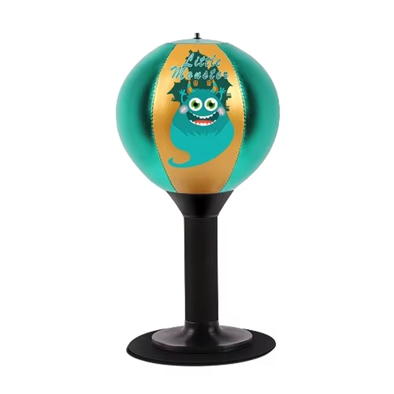 Adult Decompression Release Desk Punching Bag Inflatable Desktop Boxing Speed Ball Reflex Training Tool