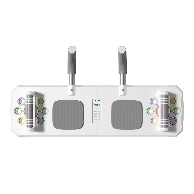 1Pc Multifunctional Folding Push-Up Board for Home and Gym Workouts - Build Strong Chest Muscles and Improve Overall Fitness